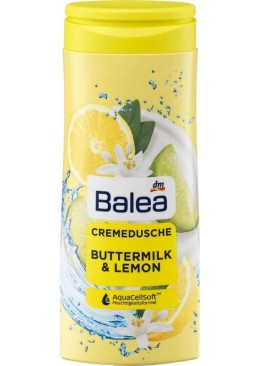 Гель для душа Balea Buttermilk & Lemon з вершками і лимоном, 300 мл